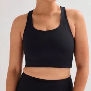 Girlfriend Collective Midnight Black Sports Bra